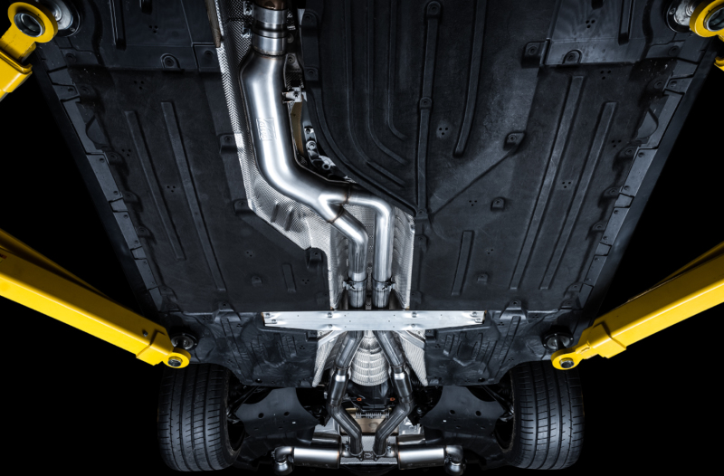 Toyota Supra Performance Exhaust - AWE Tuning - Cat-Back Touring - Chrome Silver - `20-`27